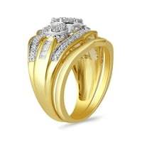 10-karatni dijamantni zaručnički prsten od 10-karatnog dijamanta