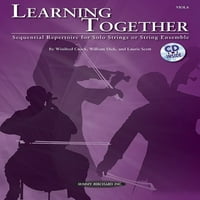 Učenje zajedno: sekvencijalni repertoar za gudački solo ili gudački ansambl, Knjiga i CD