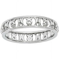 Sterling Silver Bik zodijački prsten