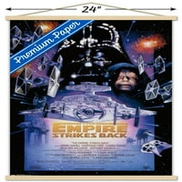 Ratovi zvijezda: Carstvo uzvraća udarac - zidni plakat s jednim listom s drvenim magnetskim okvirom, 22.375 34