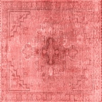 Tradicionalni pravokutni perzijski tepisi u crvenoj boji za prostore tvrtke, 2' 5'