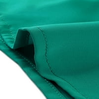 Jedinstvene ponude narukvice dugi rukavi seljački ruffils ljuljaju v-izrez bluza