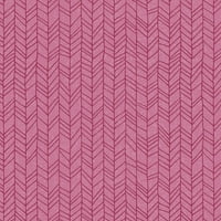 54 pamučna tkanina s pletenicom po dvorištu, ružičasta