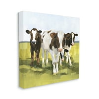 Stupell Country Krave Ruralno slikanje životinje i insekti Slikanje galerije zamotano platno print zidna umjetnost