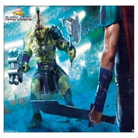Kinematografski svemir-Thor-Ragnarok - Zidni plakat s Hulkom u areni, 14.725 22.375