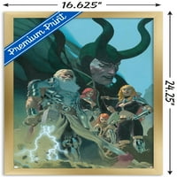 Comics of comics-Loki-King Thor zidni Poster, 14.725 22.375