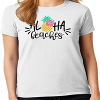 Grafička Amerika ljetna tropska kolekcija grafičkih majica Aloha
