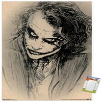 Strip film-mračni vitez-Joker-skica zidnog plakata, 22.375 34