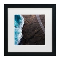 Karolis Jay 'Ocean Drive 4' Matted uokvirena umjetnost