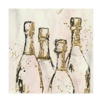 Šampanjca za zaštitni znak 'šampanjac je grand i' platno umjetnost Chrisa Paschkea