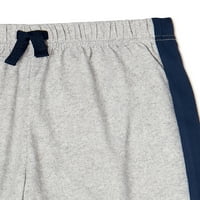 Wonder Nation Boys udobno povucite elastični pojas pidžame kratke hlače, pakiranje, veličine 4- & Husky