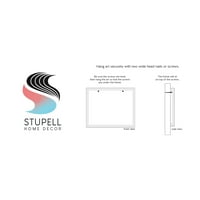 Stupell Industries podebljana žuta ljetna ljetna suncokretu izbliza Blossom Grafička umjetnost bijela uokvirena umjetnička print