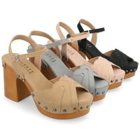 Ženske sandale s Peep-toe platformom od pjene a-list iz kolekcije a-list