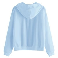 majice za žene dukserica pulover s vezom dukserica-tunika top bluza crop topovi za žene ženske majice dugih rukava