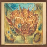Čarobni svijet: Hari Potter - hogvartsov zidni plakat, 14.725 22.375