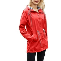 Donja jakna za žene, Dukserice, Odjeća, crveni kaput s dugim rukavima, e-mail