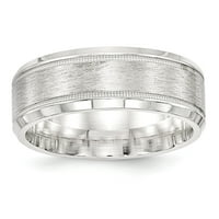 Mat modni prsten veličine 10. od čistog srebra