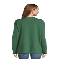 Ženska majica s puloverom s visokim usponom u veličini od 3 inča
