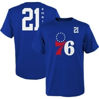 Omladinska majica igrača Philadelphia 76 mj Joela Embiida Bluea