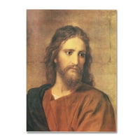 Zaštitni znak likovna umjetnost 'Krist u trideset i tri' platnena umjetnost Heinricha Hofmanna