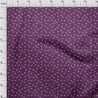 Jednokratna pamučna Poplin Keper tkanina u ljubičastoj boji s cvjetnim uzorcima Pribor za prošivanje tkanina za šivanje širine dvorišta