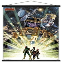 Comics about-tajni Ratovi - Thanos i rukavica beskonačnosti Zidni plakat u drvenom magnetskom okviru, 22.375 34