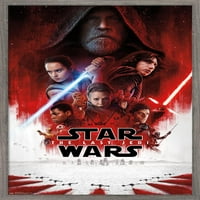 Ratovi zvijezda: Posljednji Jedi - zidni poster na jednom listu, 14.725 22.375