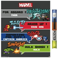 Comics Comics - Avengers-Zidni plakat, 22.375 34